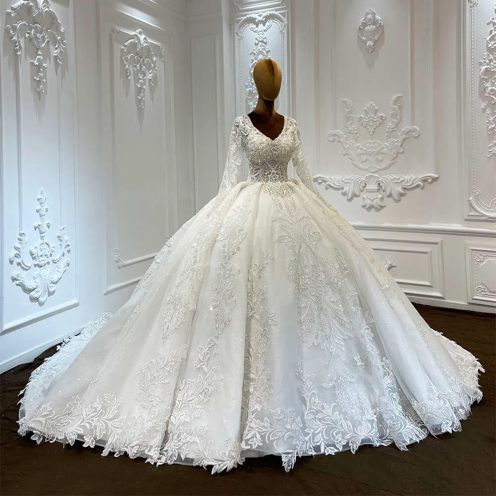 chinese dress ladies Lace Appliqued Satin Modern Wedding Dresses Cap Sleeve VW2145 – Viniodress