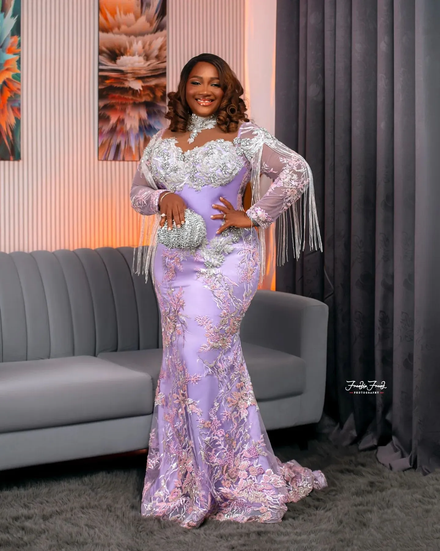 Plus Size Lilac Mermaid Lavender Mermaid Prom Dress With Lace And Beaded Crystals For Special Occasions Evening Formal Party Second Reception Birthday And Engagement ZJ74 From Chic cheap 277.64 DHgate...