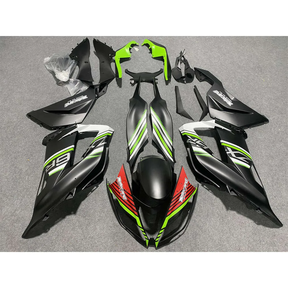 ブランド品専門の オートバイフェアリング 2014 -2013 2009 636 ZX-6R 川崎ZX6R パック・フェイスマスク