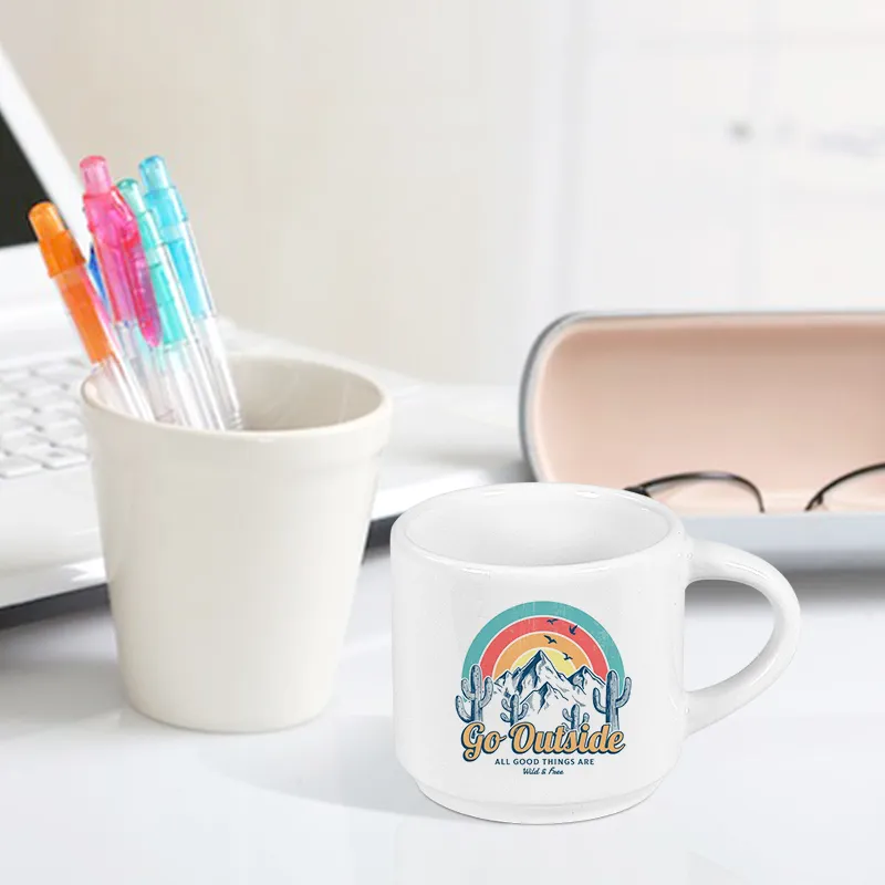 5 Oz Ceramic Sublimation Mug Blank Coffee Cup With... From Hc_network,  $71.36 | DHgate.Com