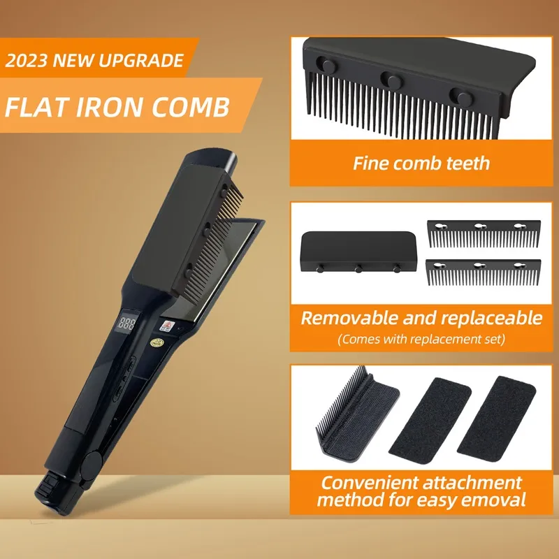 Compact Clip On Comb For Straight Hair Comb Attachment For Professional Or Home Use Ideal Flat Iron Styling Tool From Misssecret 2.89 DHgate.Com