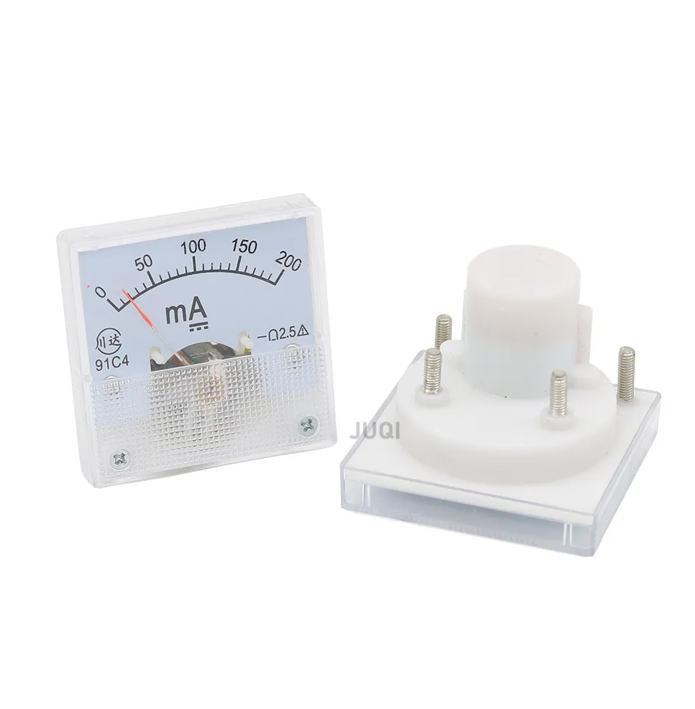 85C1 Analog Current Panel DC Ammeter DC MA Meter DC 0~100MA Charging