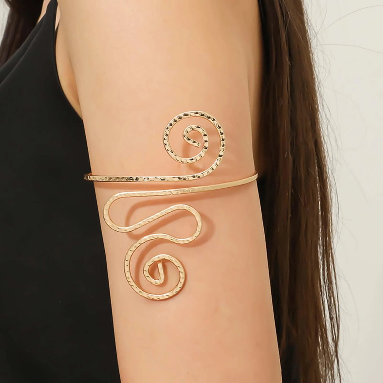 Adjustable Alloy Arm Cuffs gold bangles for women - Perfect Adjustable Alloy Arm Cuffs gold bangles for women - Perfect