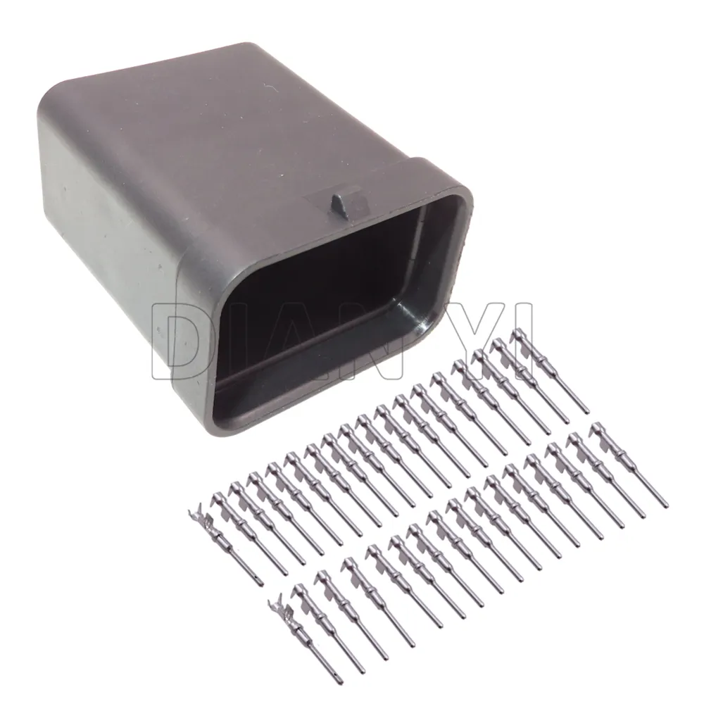 2024 Upgraded!26/34-Pin 1473416-1/2 Car Socket Starter Plug Connector ...
