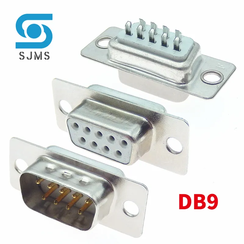 D-SUB VGA DB15 Maschio Femmina 2Row 15 pin Plug Per Terminal bordo di sblocco di connettori maschio con dado