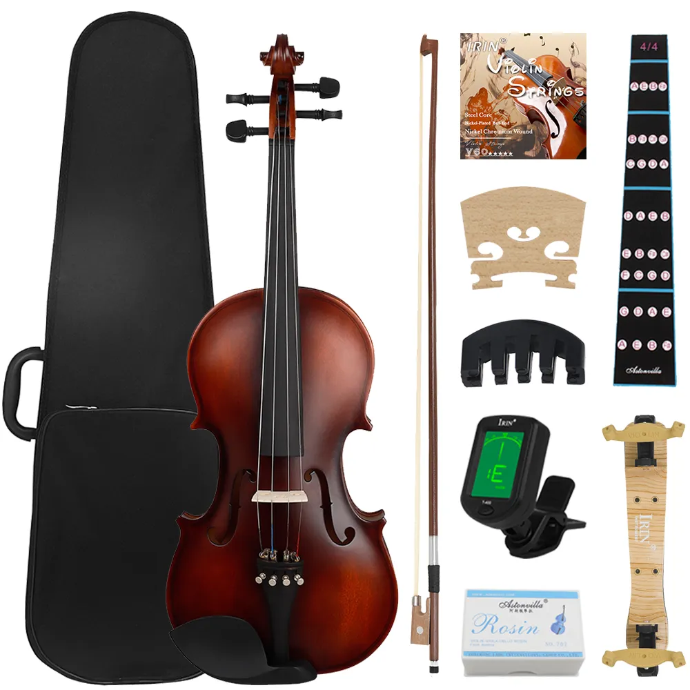 Astonvilla AV 590 4/4 Solid Wood Acoustic Starter Violin