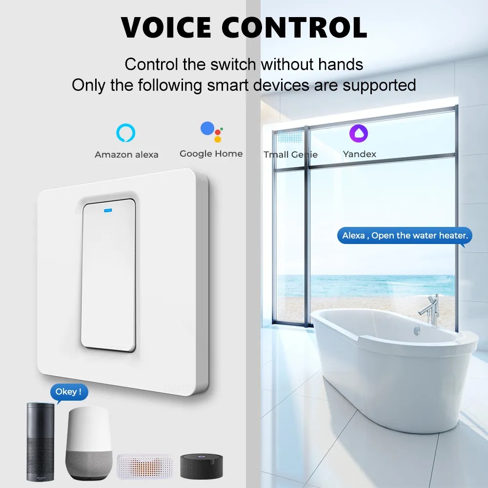 water heater smart light switch amazon echo