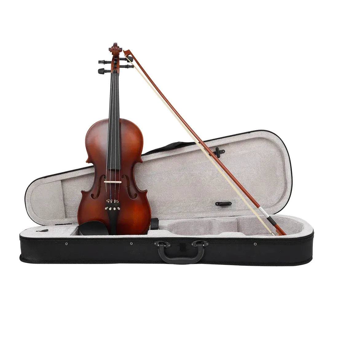 人気デザイナー 4/4 590 AV Astonvilla Solid Violin Starter Acoustic Wood 弦楽器