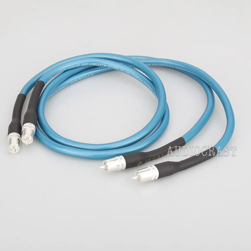 Cardas Hexlink Golden 5-C RCA Interconnect Cable: HiFi Audio