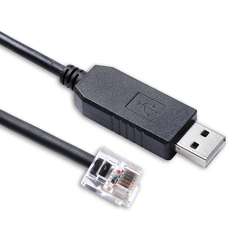 Unitronics Programming Cable Unitronics PLC Programming Cable PL2303 USB RS232 to RJ11 6P6C Serial ...