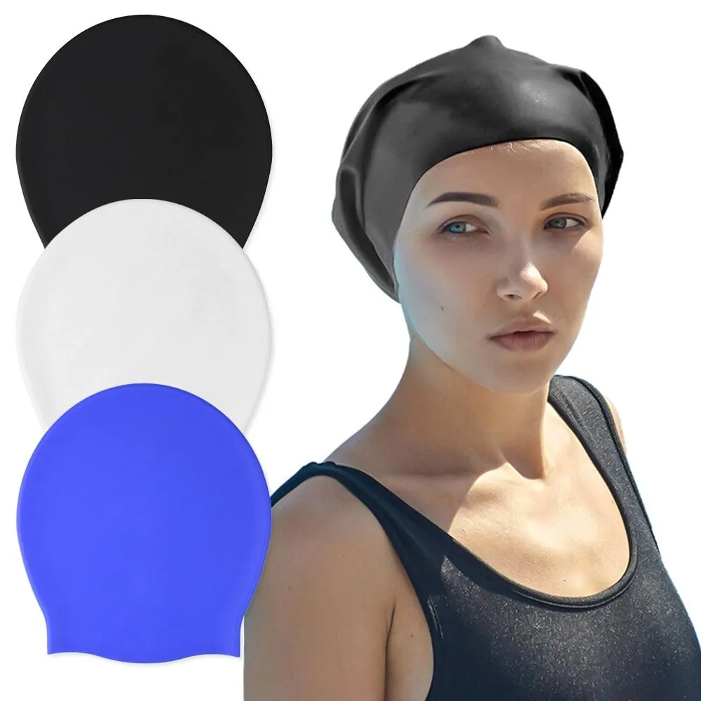 Waterproof Silicone Swim Soft Cap For Long Hair Extra Large Size For Women Men And Ladies Ideal For Diving And Outdoor Activities Loose Head Design From Homepro6 9.04 DHgate.Com