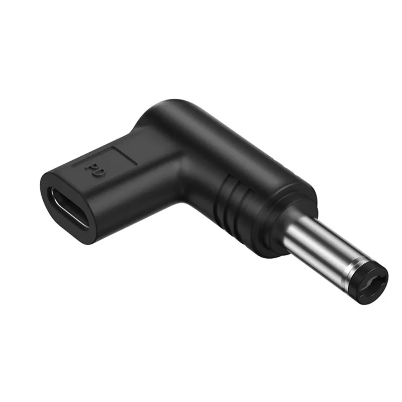 Rectangular Computer Plug Type C To Rectangle Plug Adapter: 90 Degree Angled PD Emulator Trigger ...