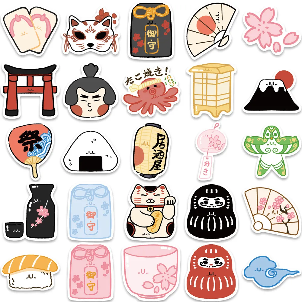 Japanese Manga Style Sticker Book - Cruising Memories Series, 45 Pages Of Coated Paper Stickers - View #11