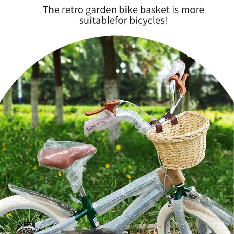 Front Mount Handmade Bike Basket For Men Women Natural Wicker Bicycle Basket For Adult Kids Bikes From Homepro6 21.37 DHgate.Com