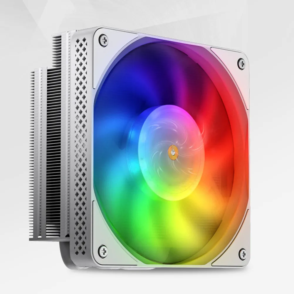 JONSBO HX6200D 6 Heat-Pipe CPU Air Cooler, Downward Pressure 12cm ARGB ...