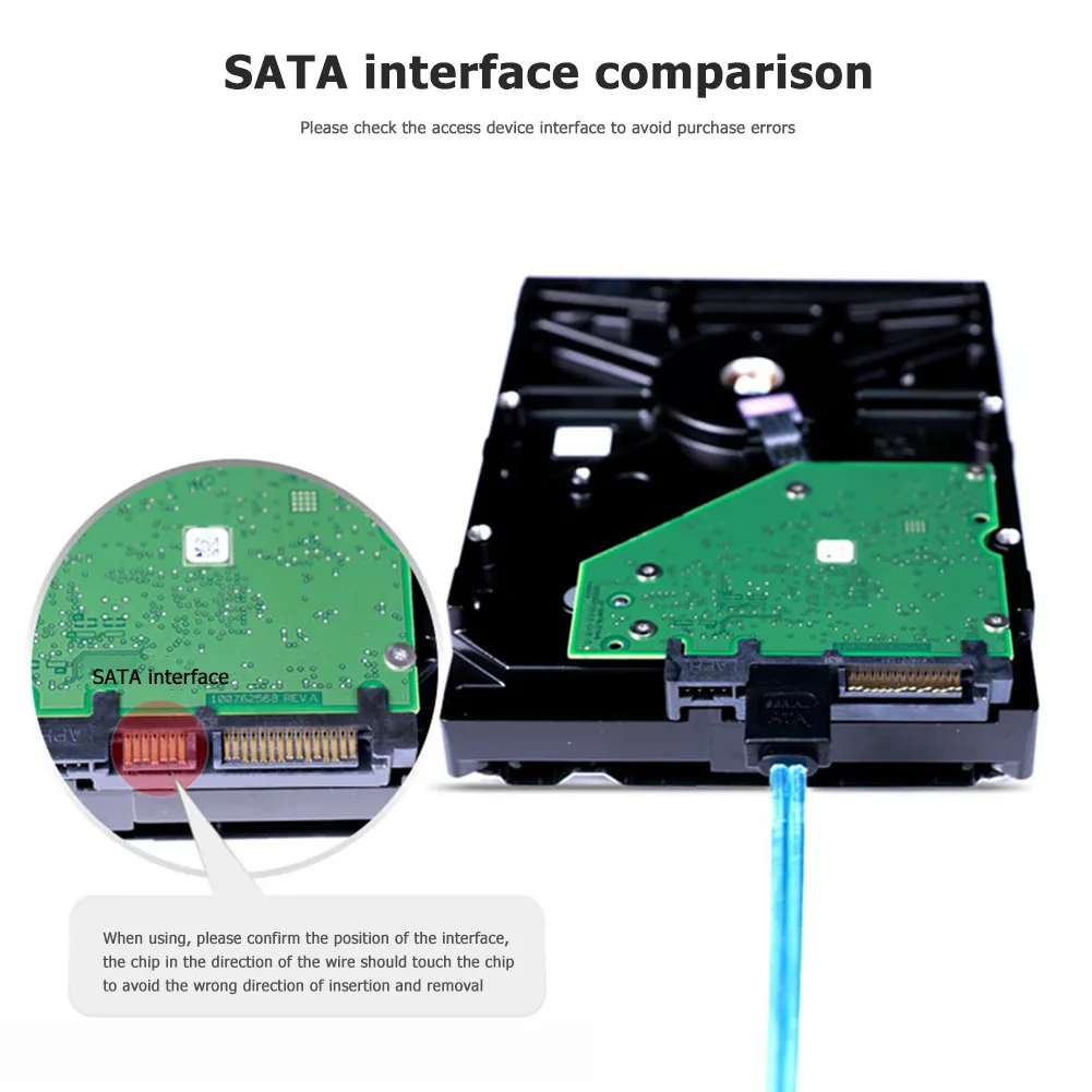 Cavo Dati SATA 7 Pin A SATA 7 Pin 90° Angolato 0,4m - Cableporn, Nero, Piatto