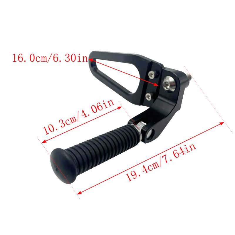 Passenger Footrests Peg Rear Foot Rests Pedal Bracket Accessories for ...