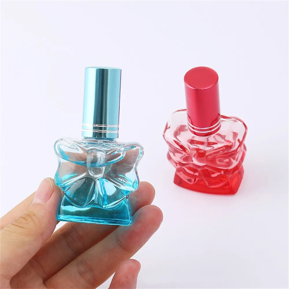 Refillable Mini Perfume Spray Bottle Colorful Glass, 15ml