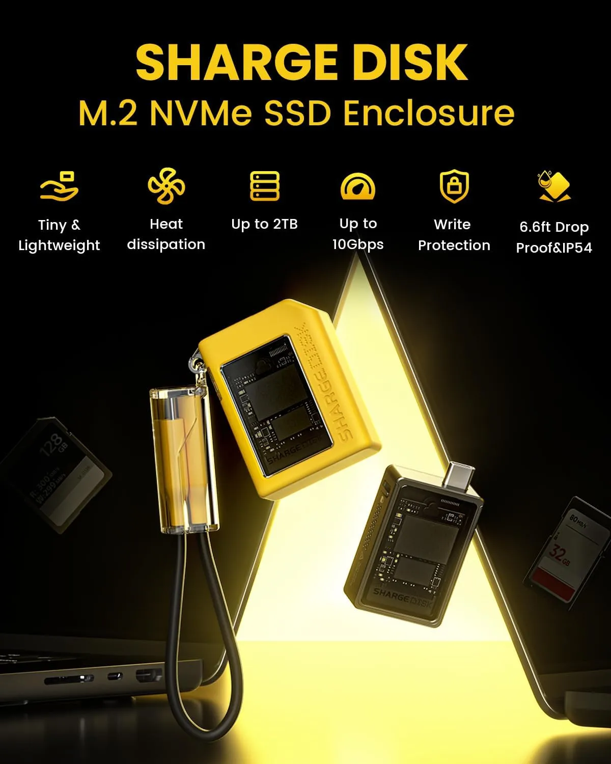 M.2 NVMe SSD Enclosure For LEGION GO, 10Gbps USB C... From 131,96 ...
