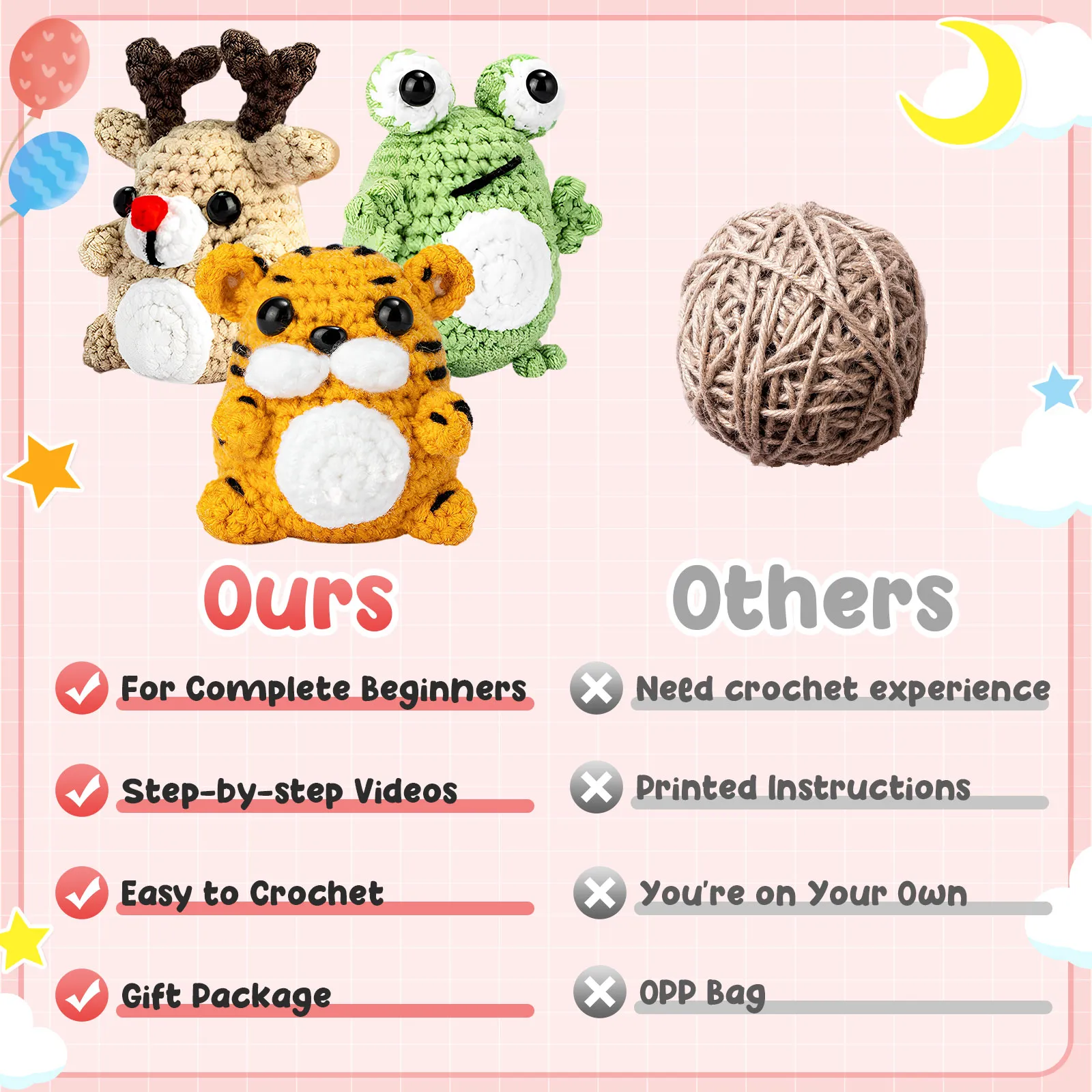 TWS - Plush Doll & Crochet DIY Kit [1st Single Album 'Last