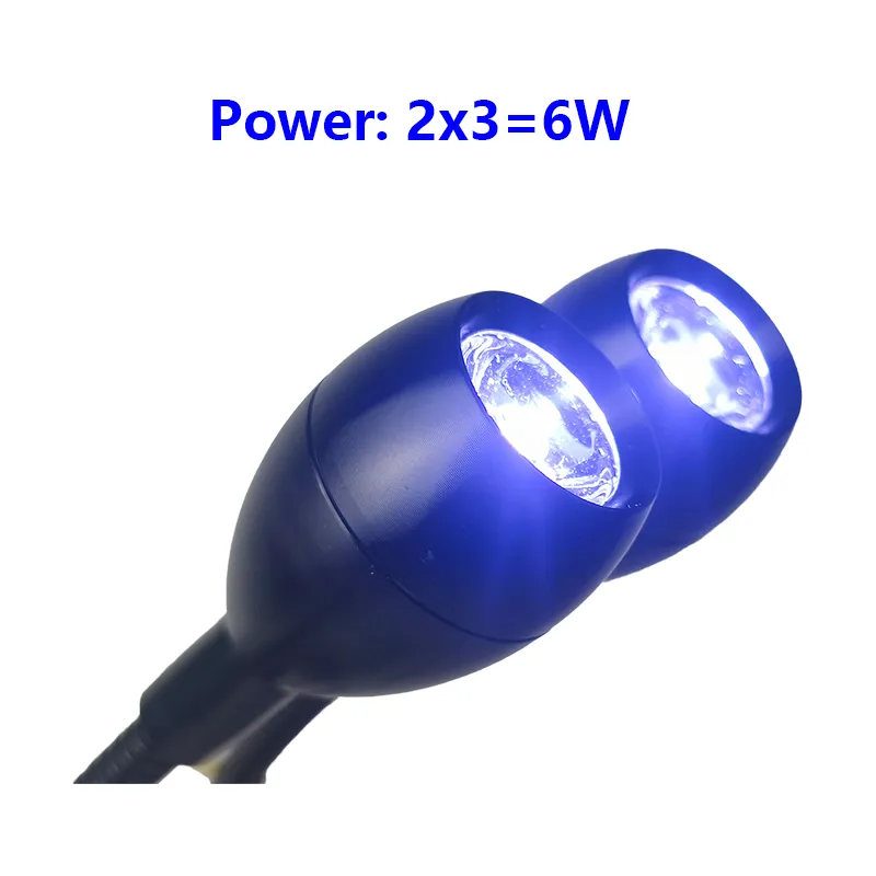 Wholesale 6W Microscope Dual LED Gooseneck Spotlight Adjustable Spot ...