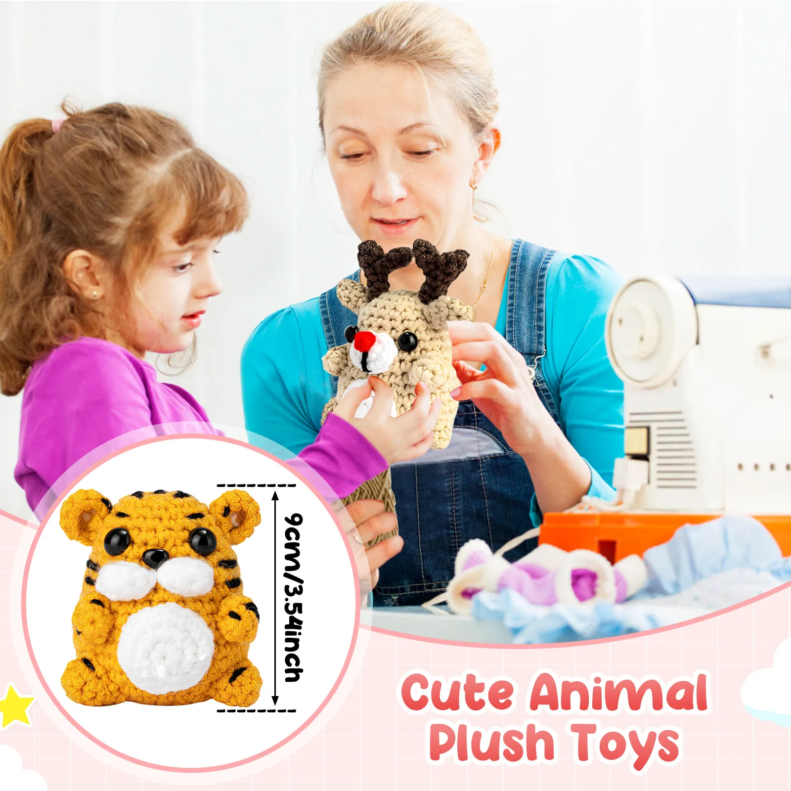 LittleTwinStars™️ Crochet Kits for Beginners | The Woobles