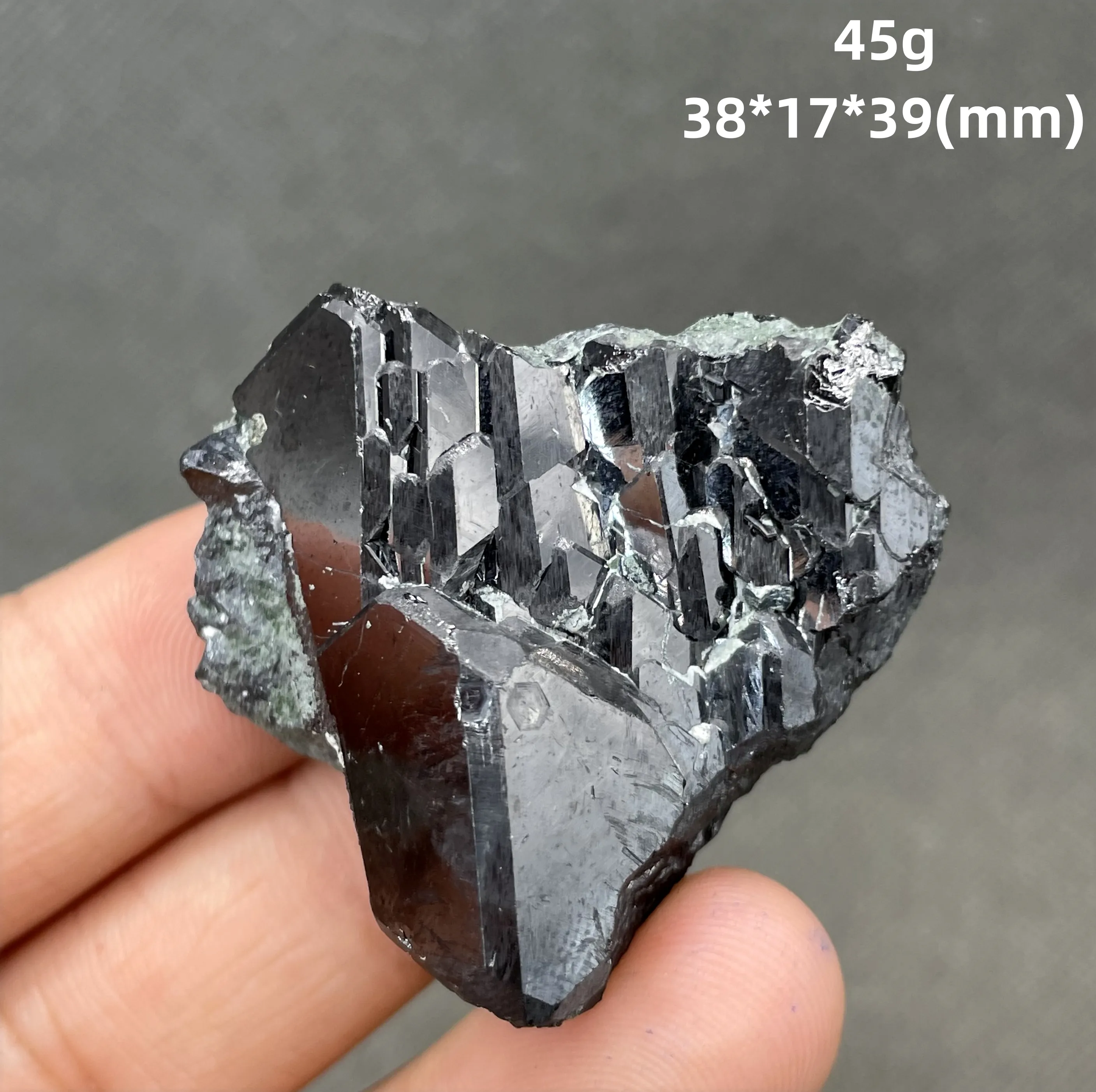 Natural Magnetite & Quartz Crystal Specimen - Raw Gemstones