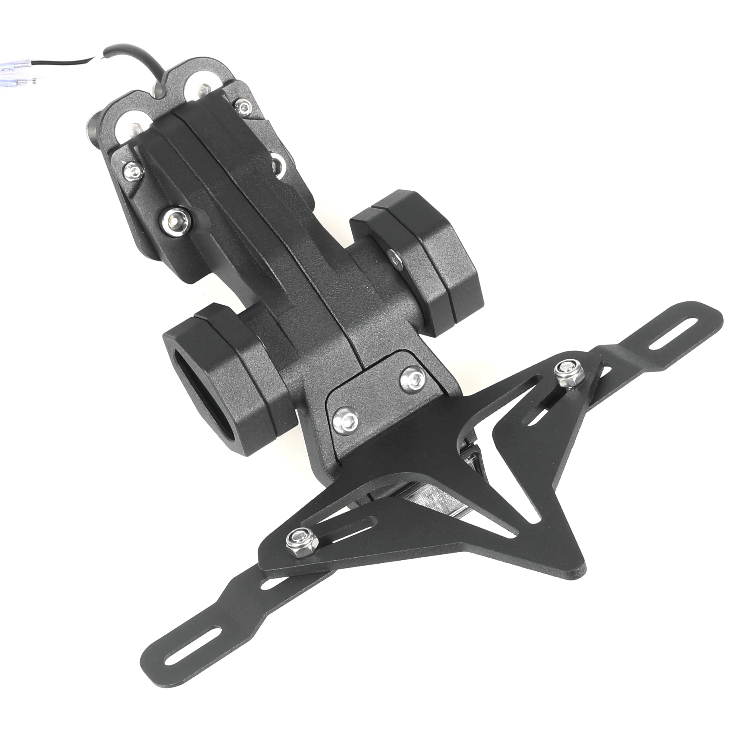 Motorcycle Rear License Plate Tail Frame Holder Bracket