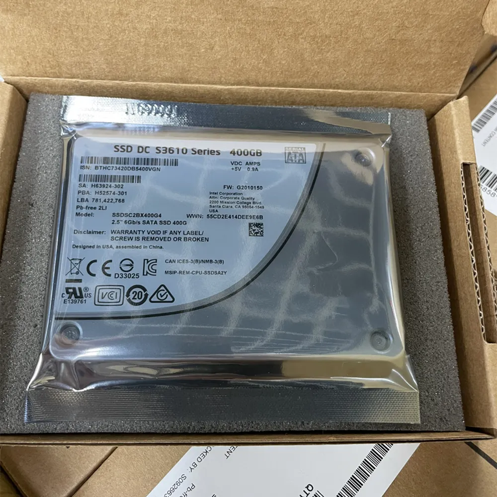 Original Intel SSD DC S3610 Enterprise 2.5