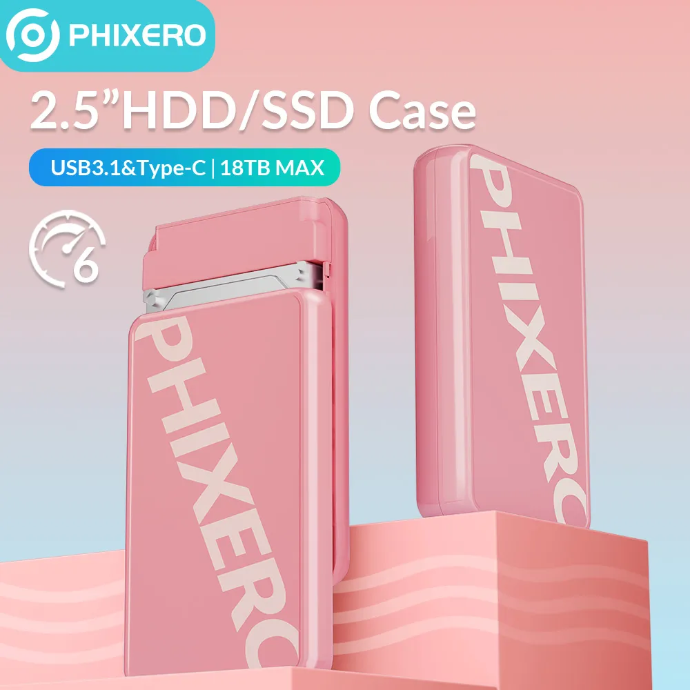 SSD NVMe PHIXERO PM7450 4To - PCIe Gen4 X4, Vitesse 7450 Mo/s - Pour Gaming Et Création