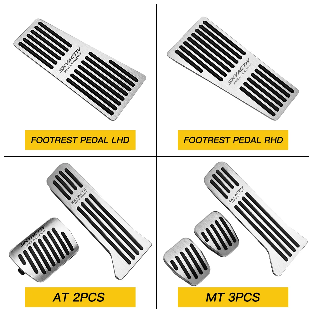 Auto Car Brake Pedal And Accelerator Pad Covers  From Ddmyapr