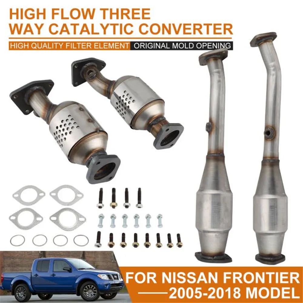 PE Catalytic Converter Set For 2017-2018 Nissan Frontier, Pathfinder, Xterra 4.0L