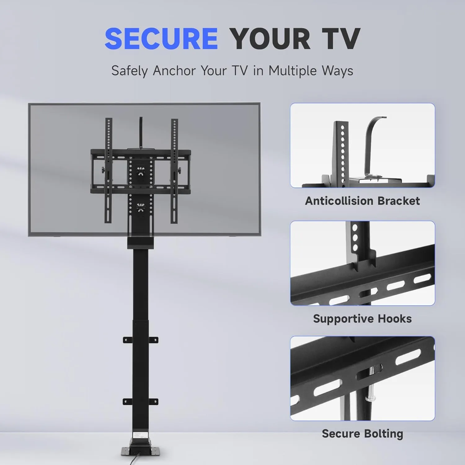 出産祝いなども豊富 XCYCO-Z Motorized television lift for 32-57 inch TVs, up to パーツ