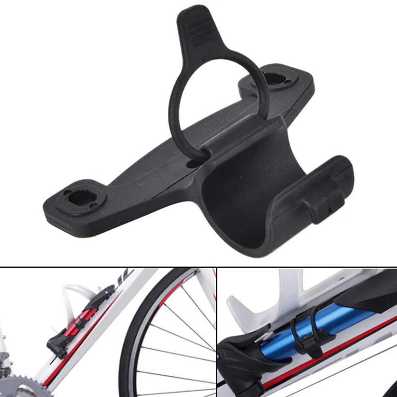 Cycling Bike Pump Mount Holder With Retaining Clips And Bracket 1X From Ddmyearth 8.05 DHgate.Com