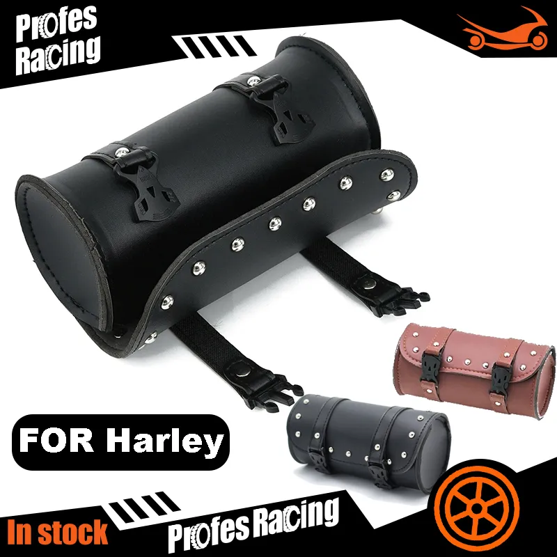 Motorcycle Saddle Bags Side Tool Bag Luggage For Harley