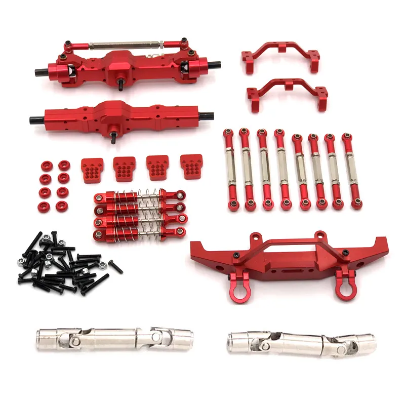 DHgate.com:WPL C14 C24 C24-1 Metal Front/Rear Axle Rod Mount