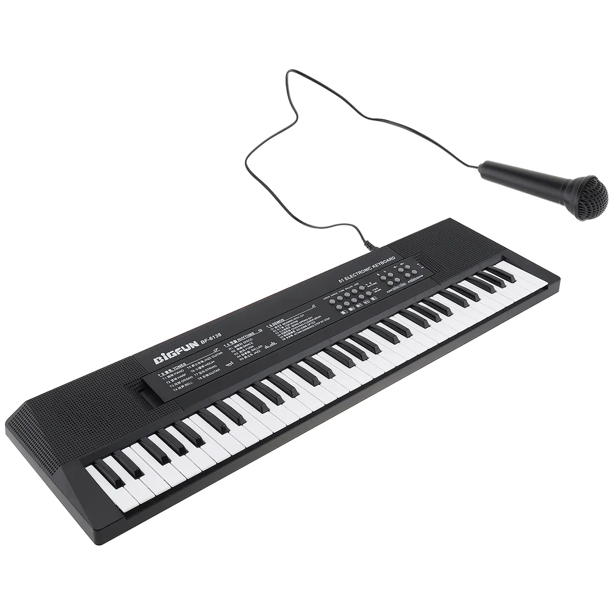 FLYING-Piano électrique 61 touches numériques clavier numérique piano instruments de musique FLYING-Piano électrique 61 touches numériques clavier numérique piano instruments de musique