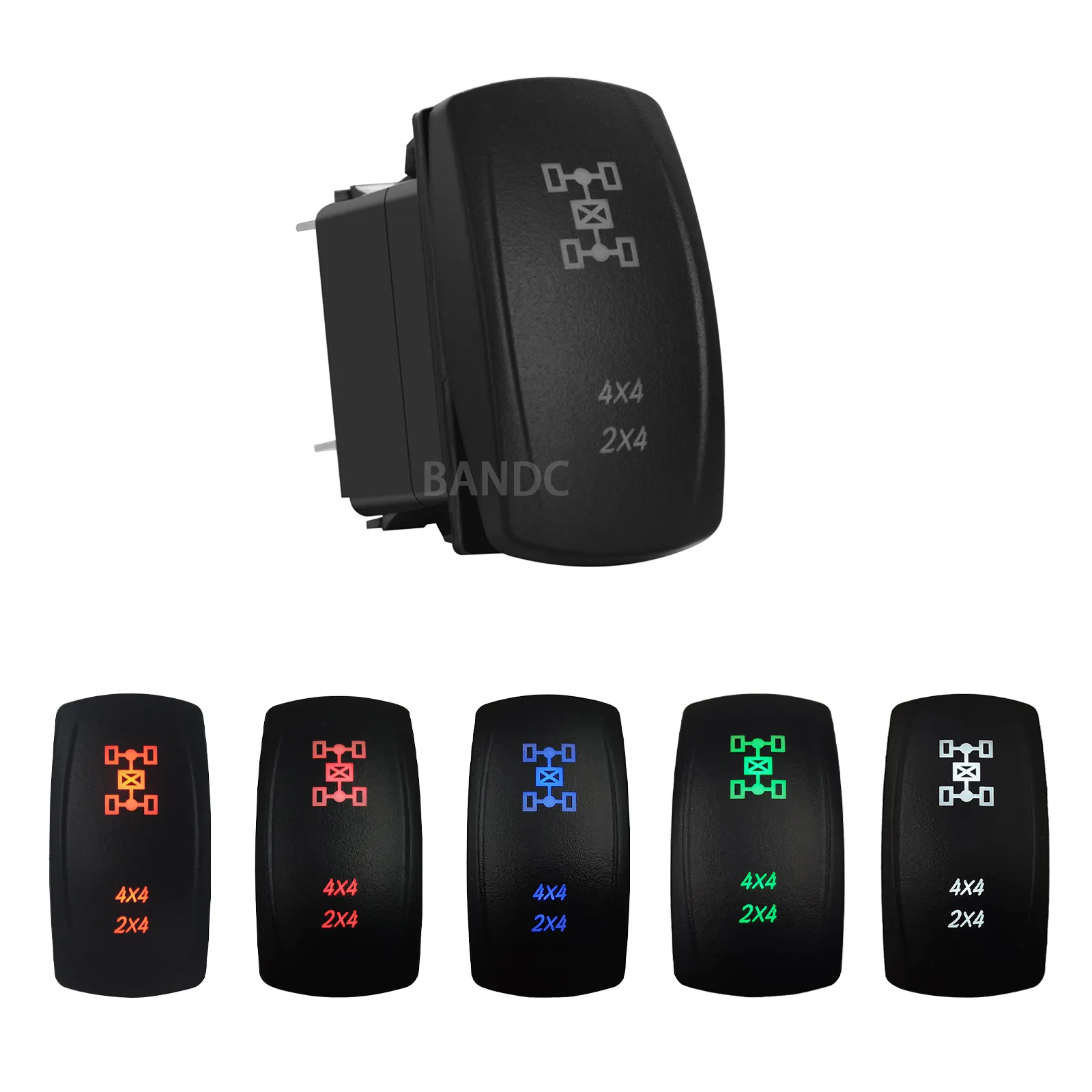 4WD 2WD Rocker Switch 5 Pin SPST Toggle Switch ... From Ddmyjan, $28.93 ...