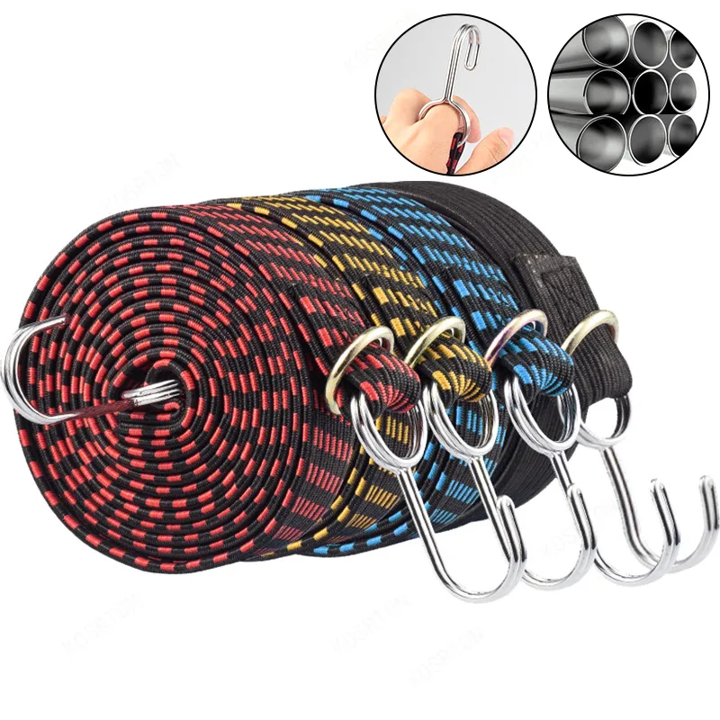 DHgate.com:2-in-1 Bike Trunk Rope Hook Elastic Belt: Premium Rubber ...