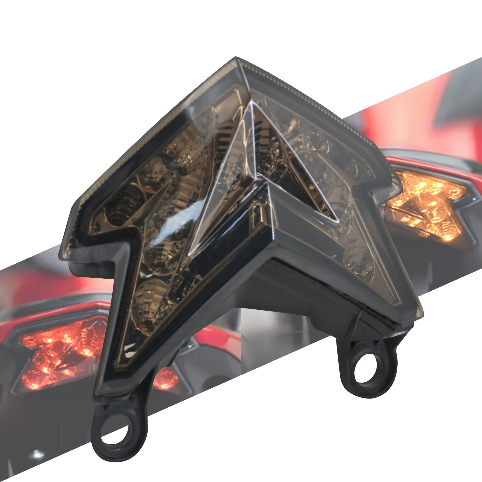 DHgate.com:Motorcycle LED Tail Light, Amber Turn Signal