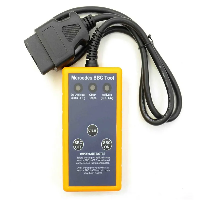 ABS SBC ZURÜCKSETZEN Fehlermeldung für C249F Reset Tool W211 R230 EUR 25,12 - DE