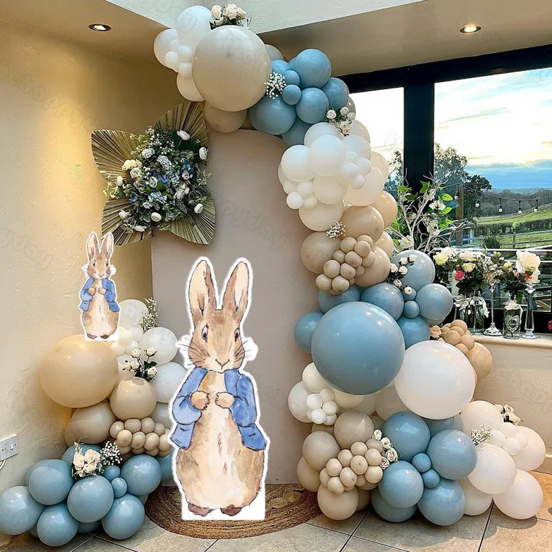 30 Stück Waldtier-Ballons – Osterhasen & Tiere, 16 Zoll Folienballons Für Kinderparty