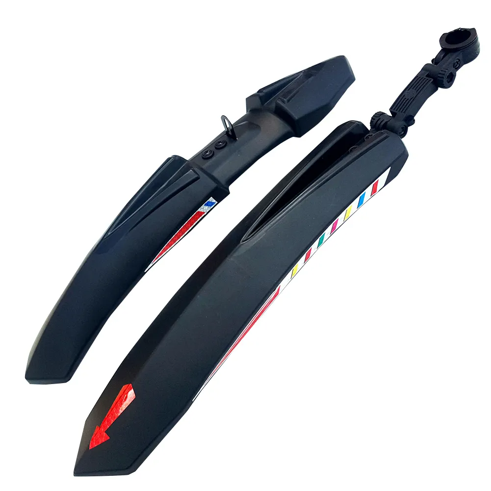 2 Garde-boue Universels Avant/arrière Pour VTT – Fibre Carbone Et Plastique