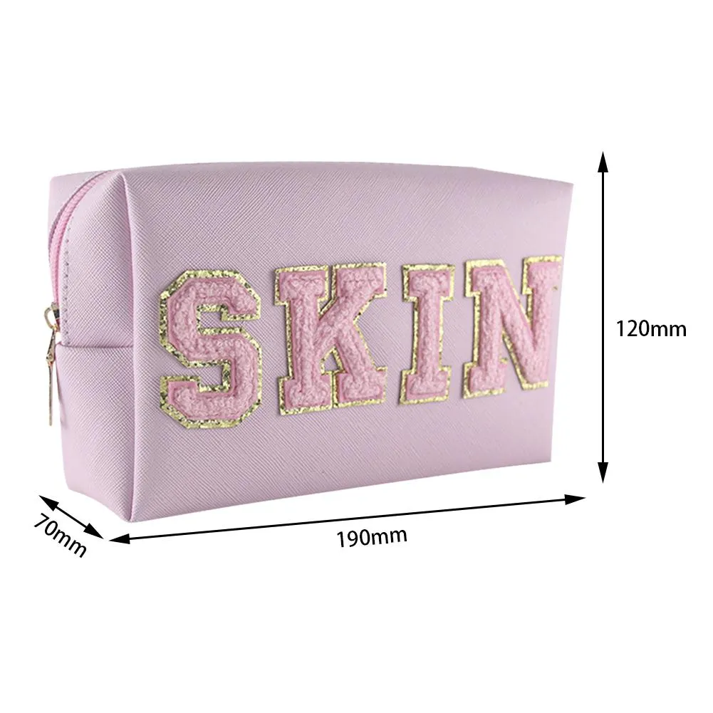 Travel Ready 2 Pack Pink Portable Rae Dunn Makeup Bag For Toiletries And Handbags From Ddmyfeb 12.91 DHgate.Com