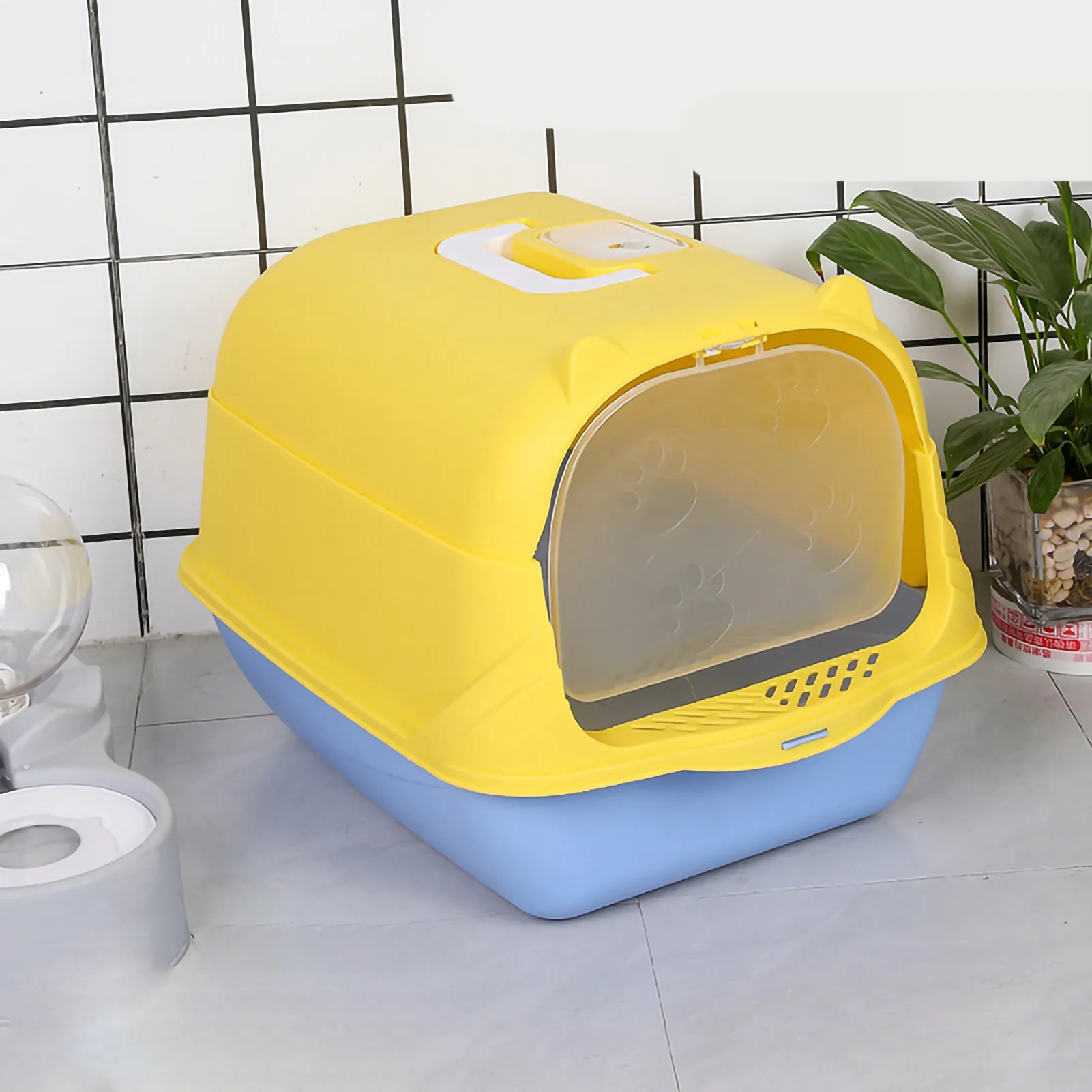 Wholesale Large Capacity Spillproof Cat Litter Box Nearby Box With Deodorant And Shovel Fully Enclosed From Factory Quanyuanfacai 80.35 DHgate.Com