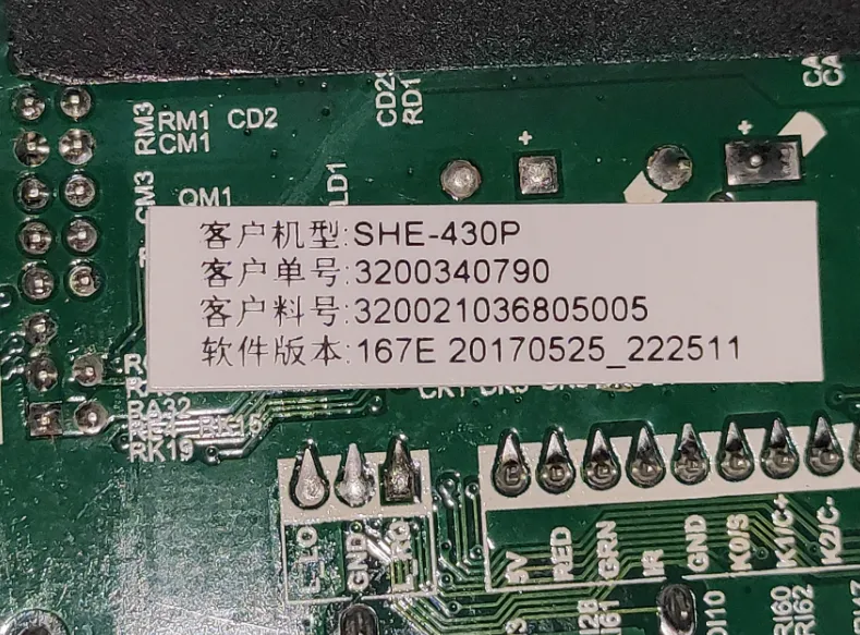 3-in-1 TV computer motherboard with for She-430p - TP.MS3553