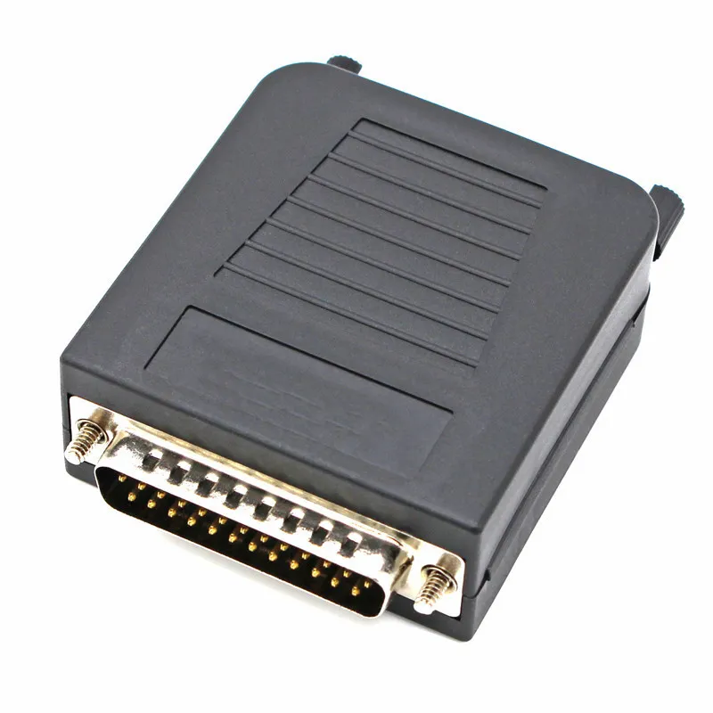 Aexit DB25 mâle D-SUB 25 broches Breakout PCB Bord 2 visser l'adaptateur de ligne 448R440