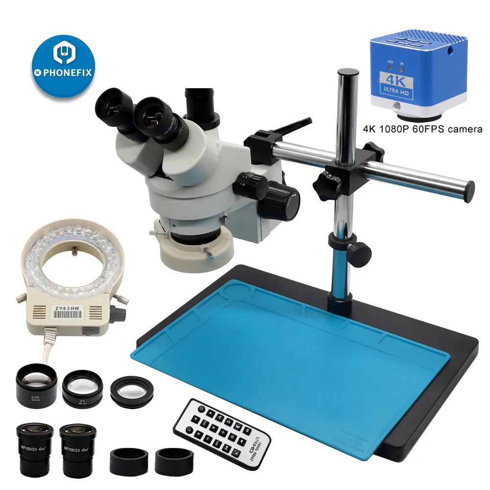 DHgate.com:400x Microscope Simul-Focal Trinocular Zoom Stereo ...