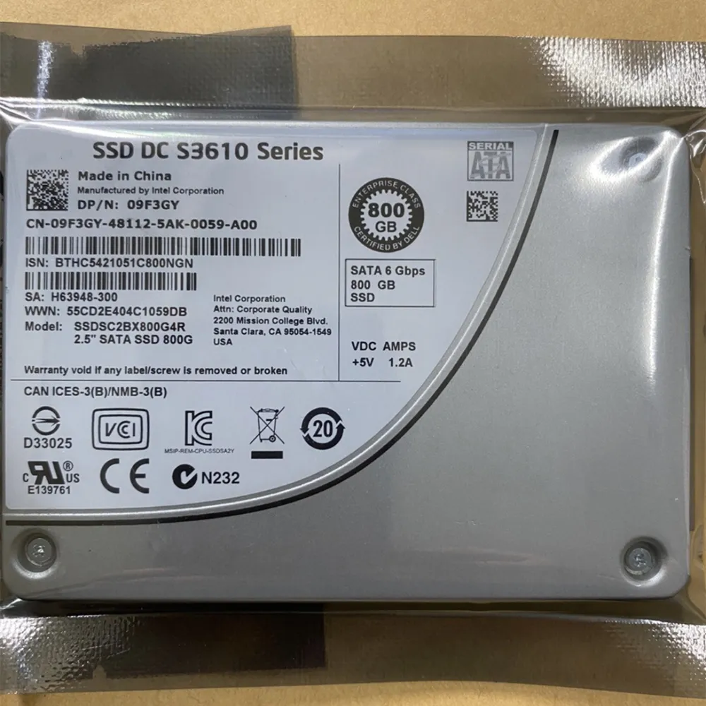 Original Intel SSD DC S3610 Enterprise 2.5