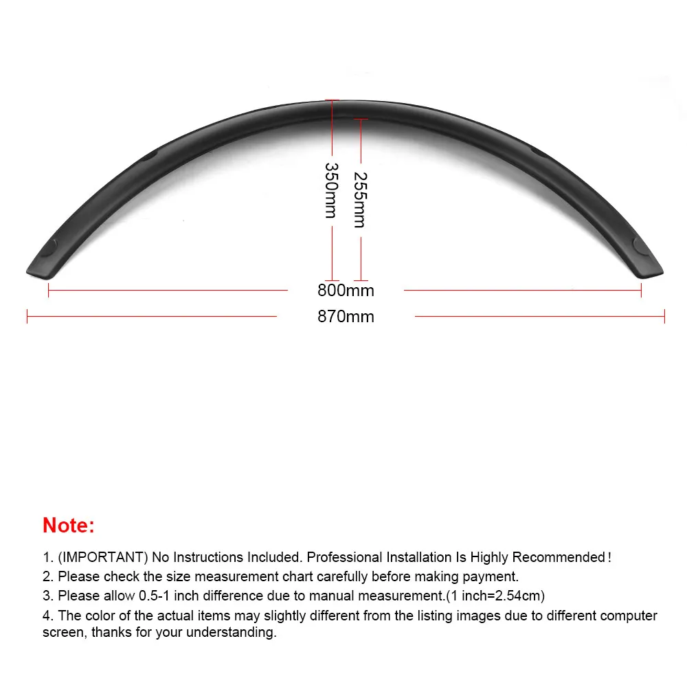 thumbnail image 2 of 50mm Wide Body Kit Fender Flares For Mazda 3 / Axela - Flexible Polyurethane - 4pcs 2 of 6